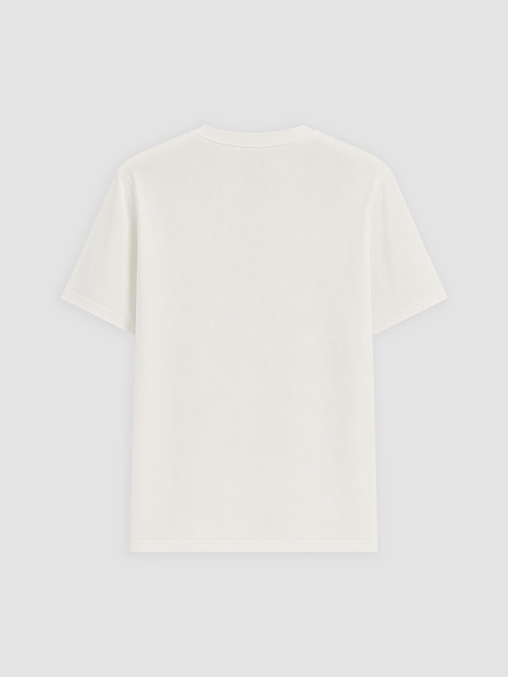 Man White T-shirt-4