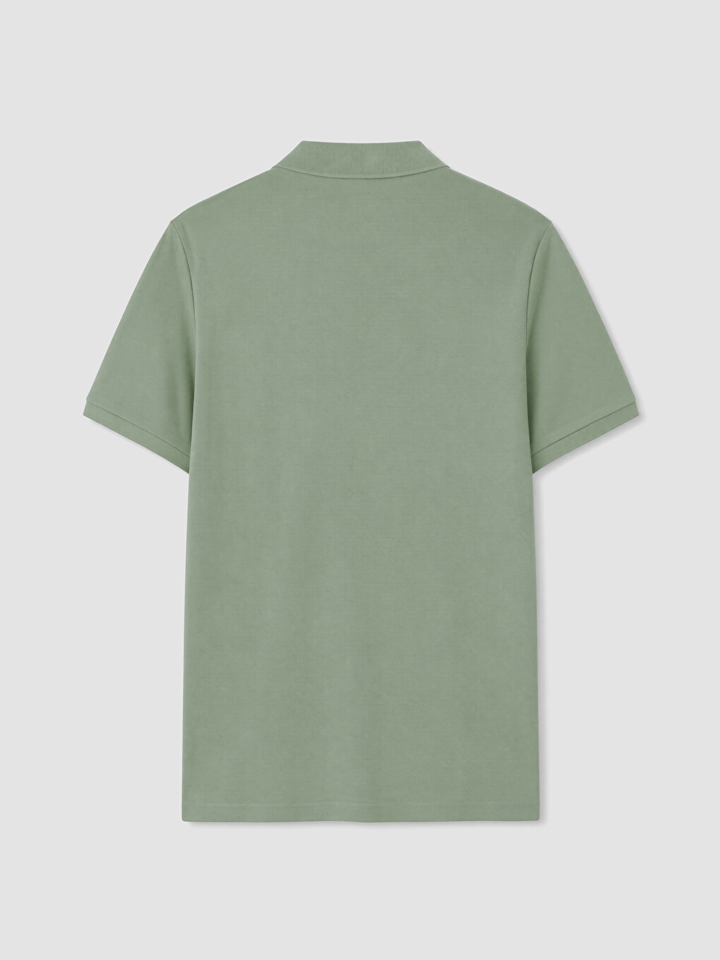 Polo Collar Pique Men's T-shirt-5