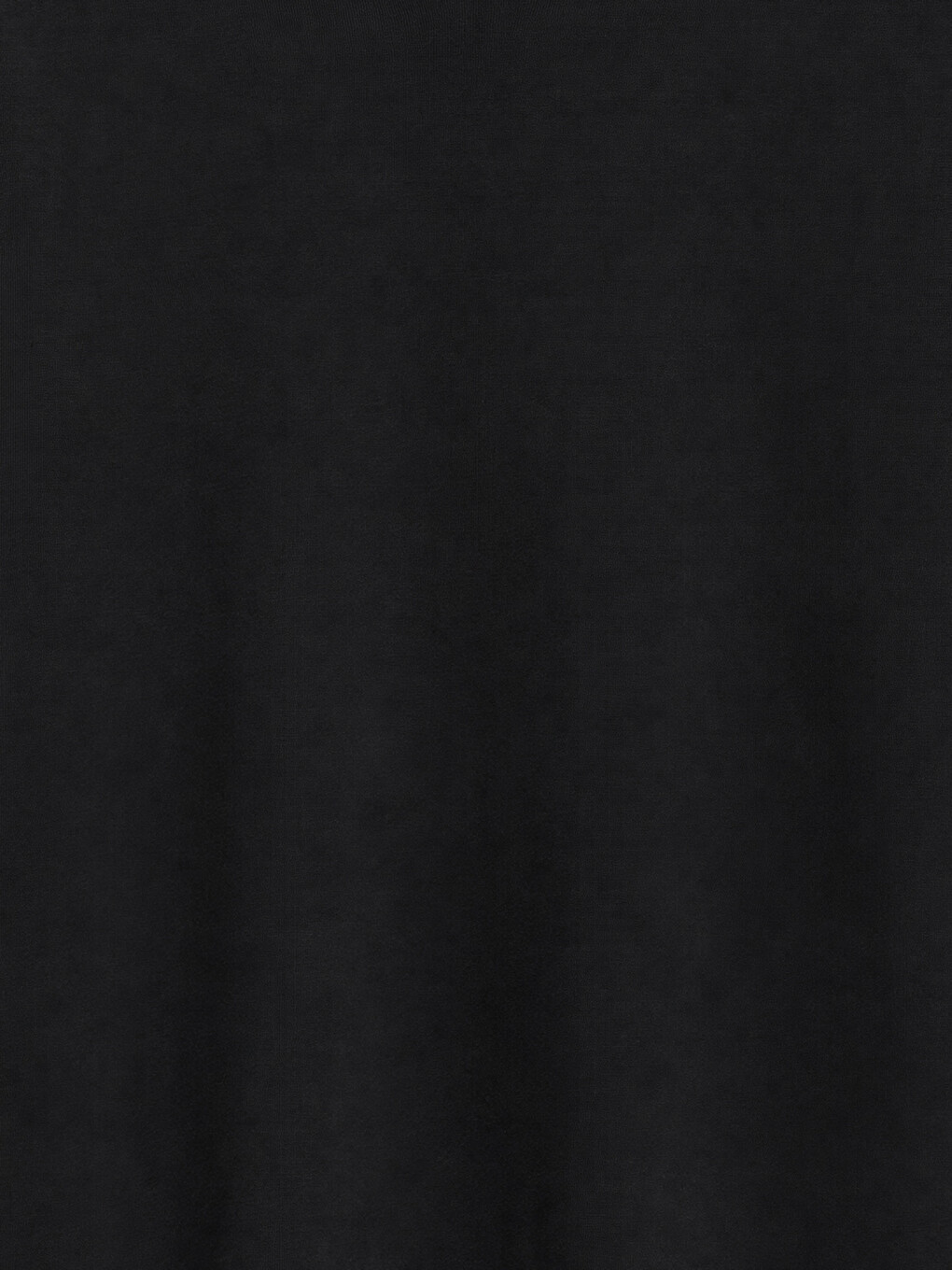 Siyah Slim Fit Bisiklet Yaka Erkek Tişört-1