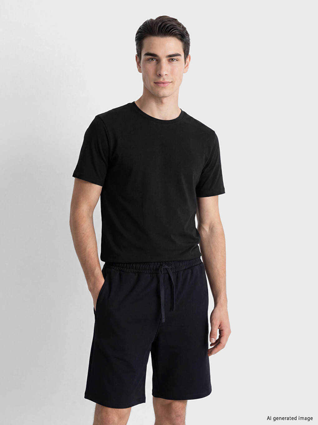Slim Fit Crew Neck Men's T-shirt