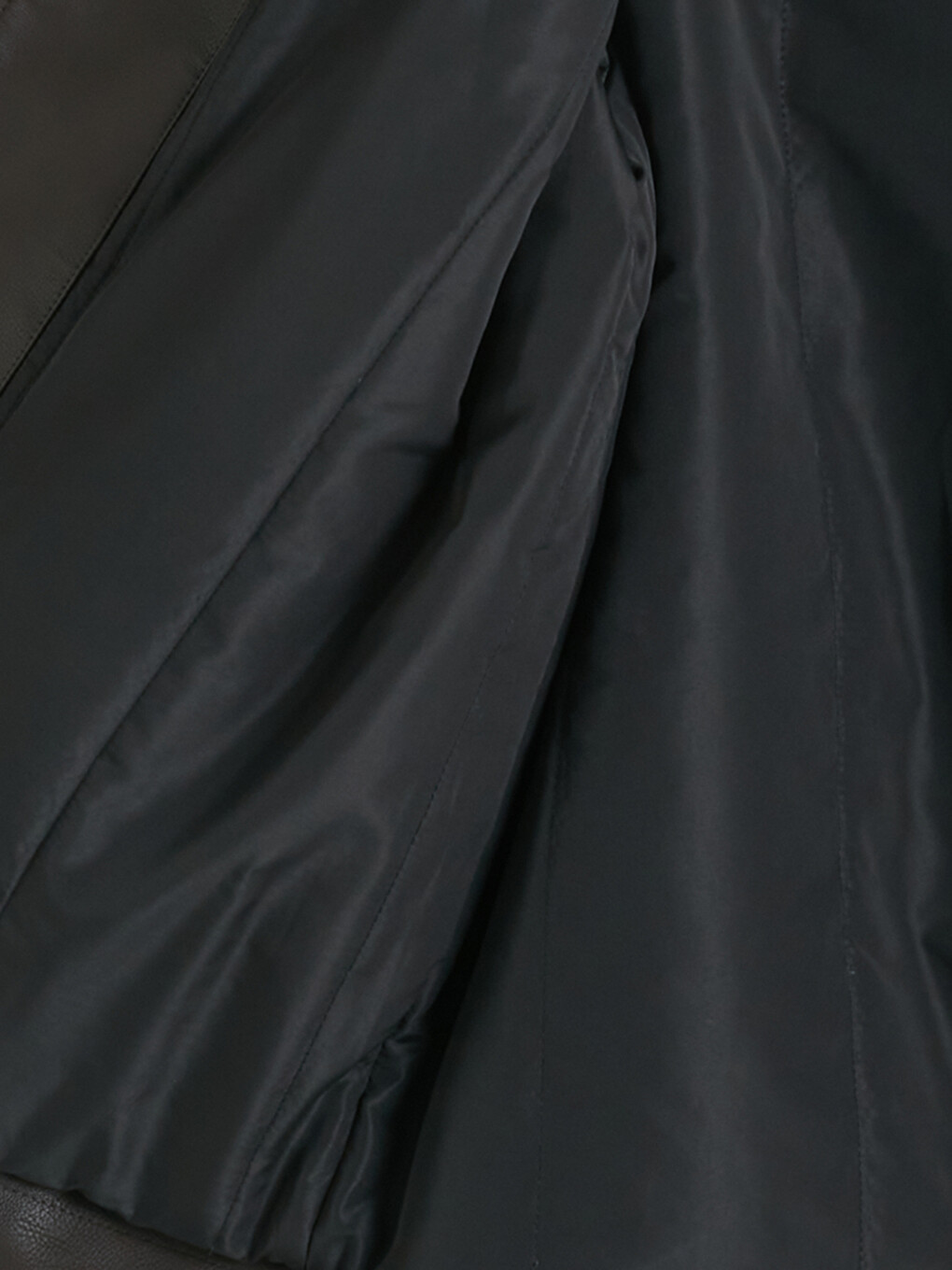 Regular Fit Men's Leather Look Jacket-8