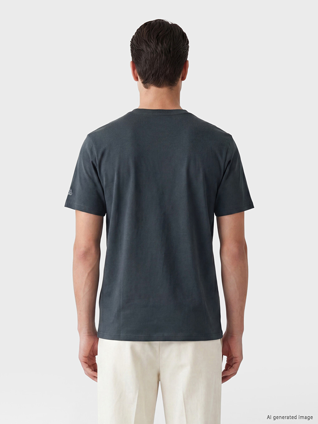 Crew Neck Printed Men's T-shirt-3