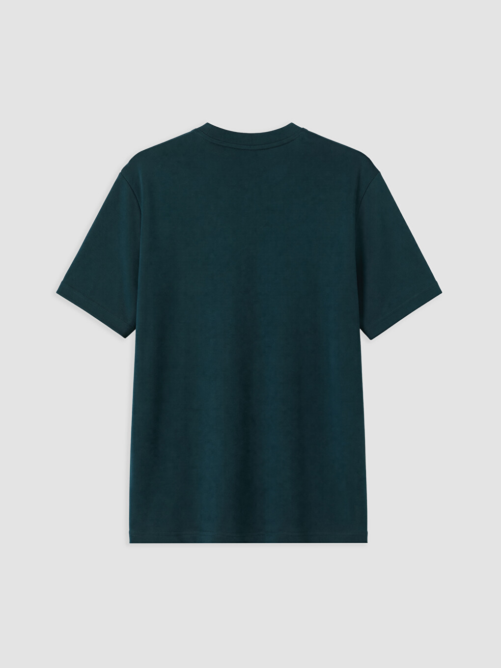 Mashkull Jeshile Petroli T-shirt-5