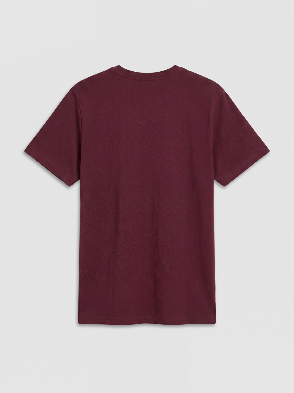 Mann Burgund T-shirt-4