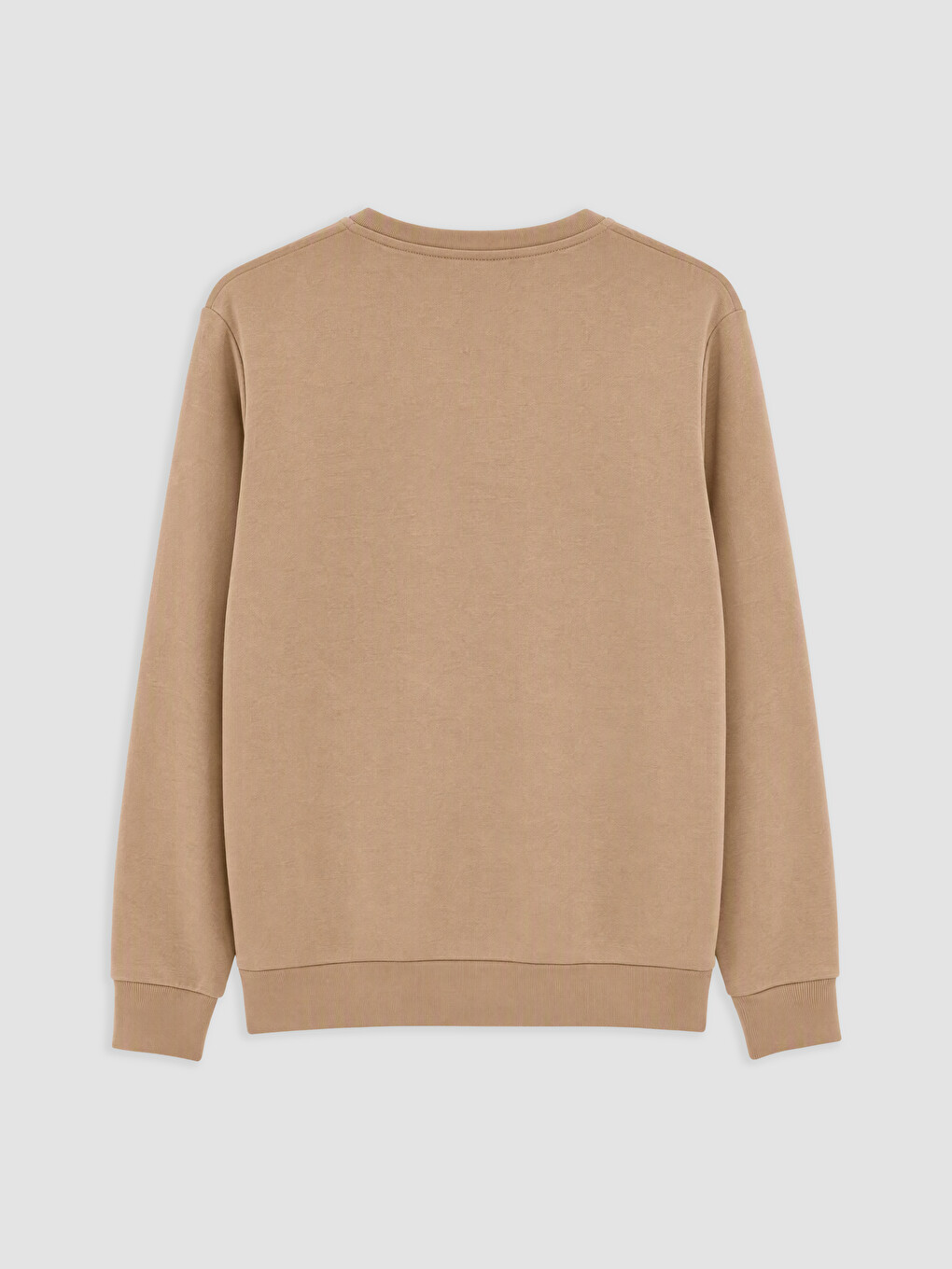 Man Beige Sweatshirt-1
