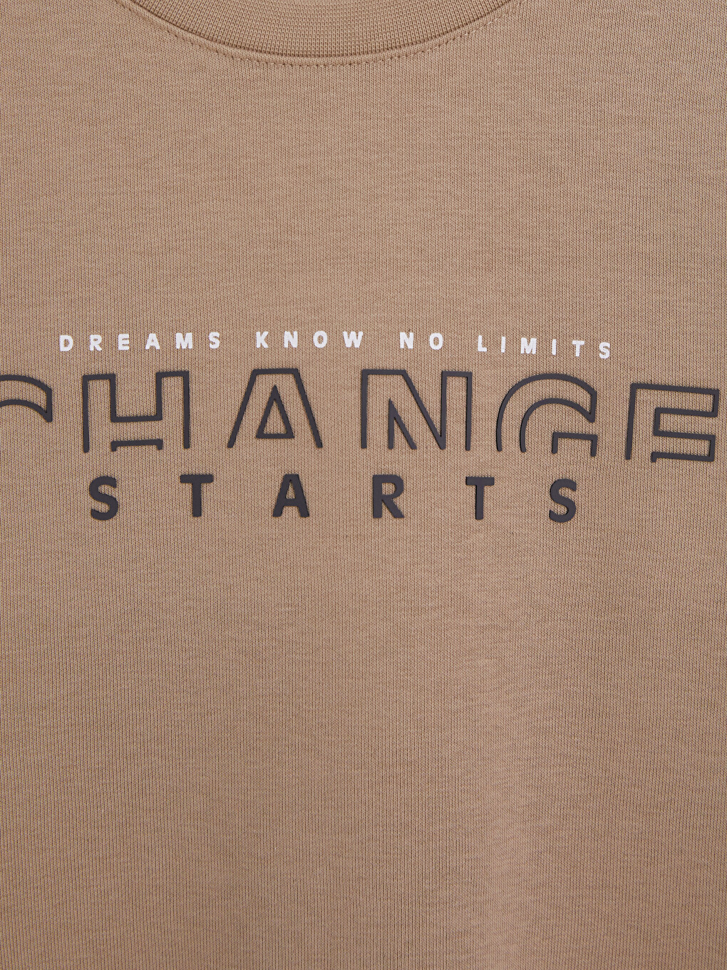 Man Beige Sweatshirt-2