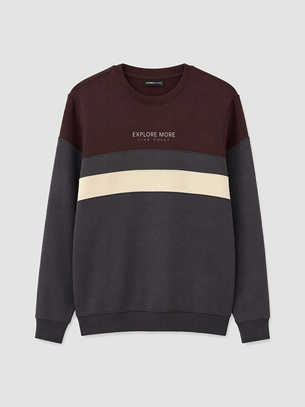 Man Bordeaux Sweatshirt