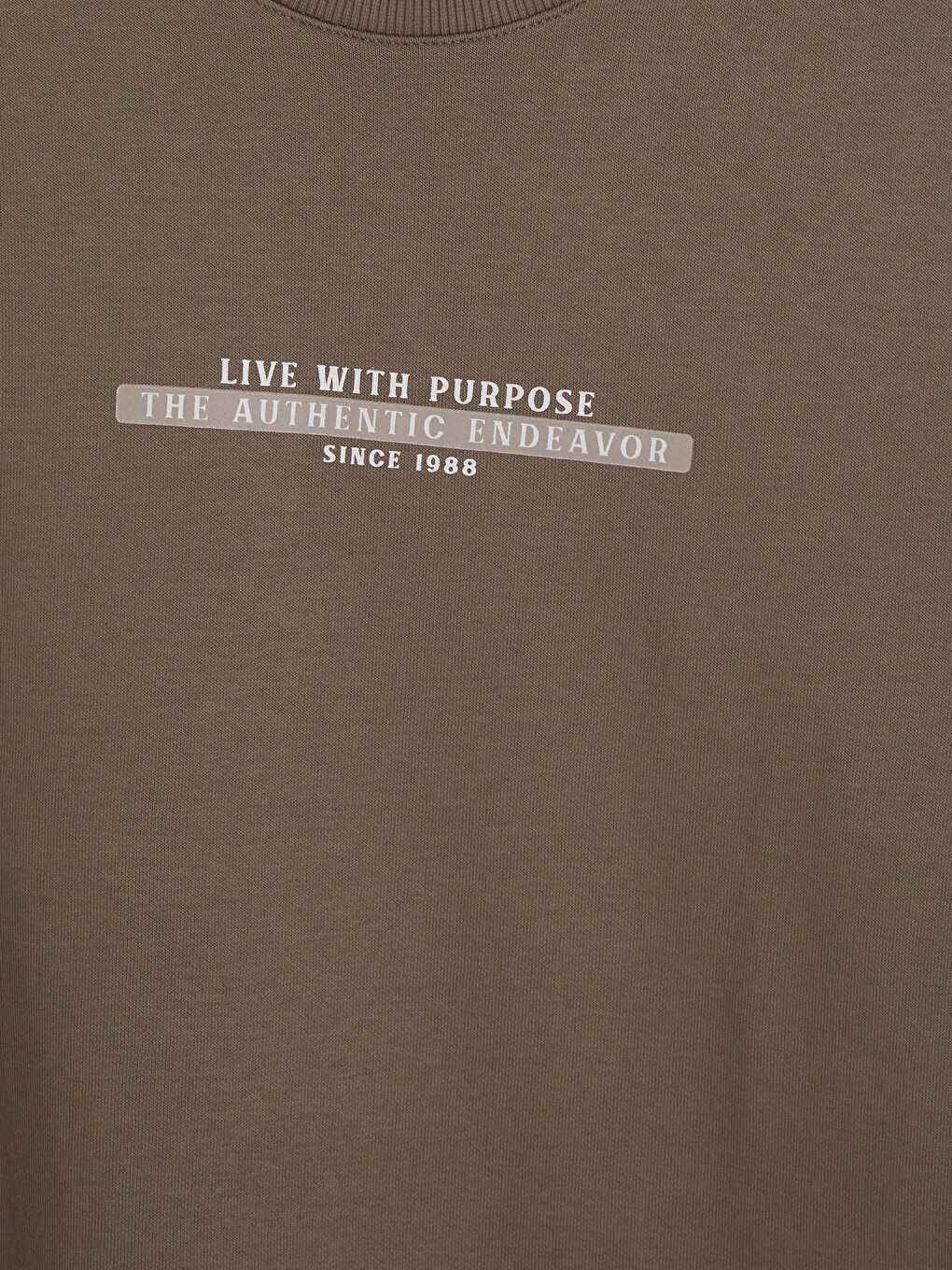 Crew Neck Men's Thick Sweatshirt-5