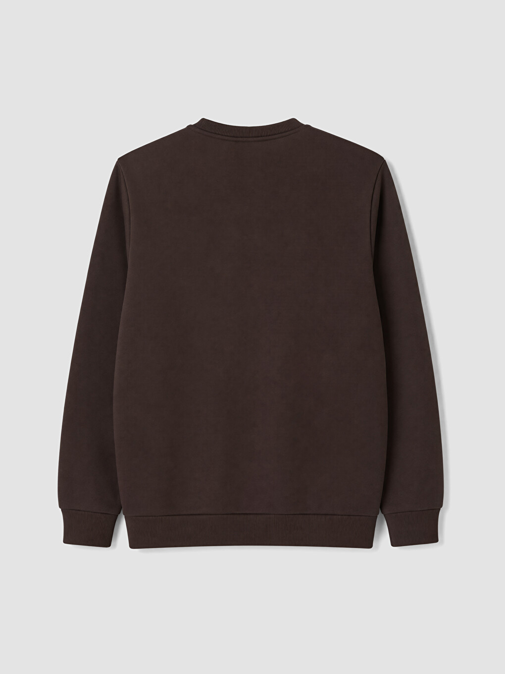 Man Brown Sweatshirt-5