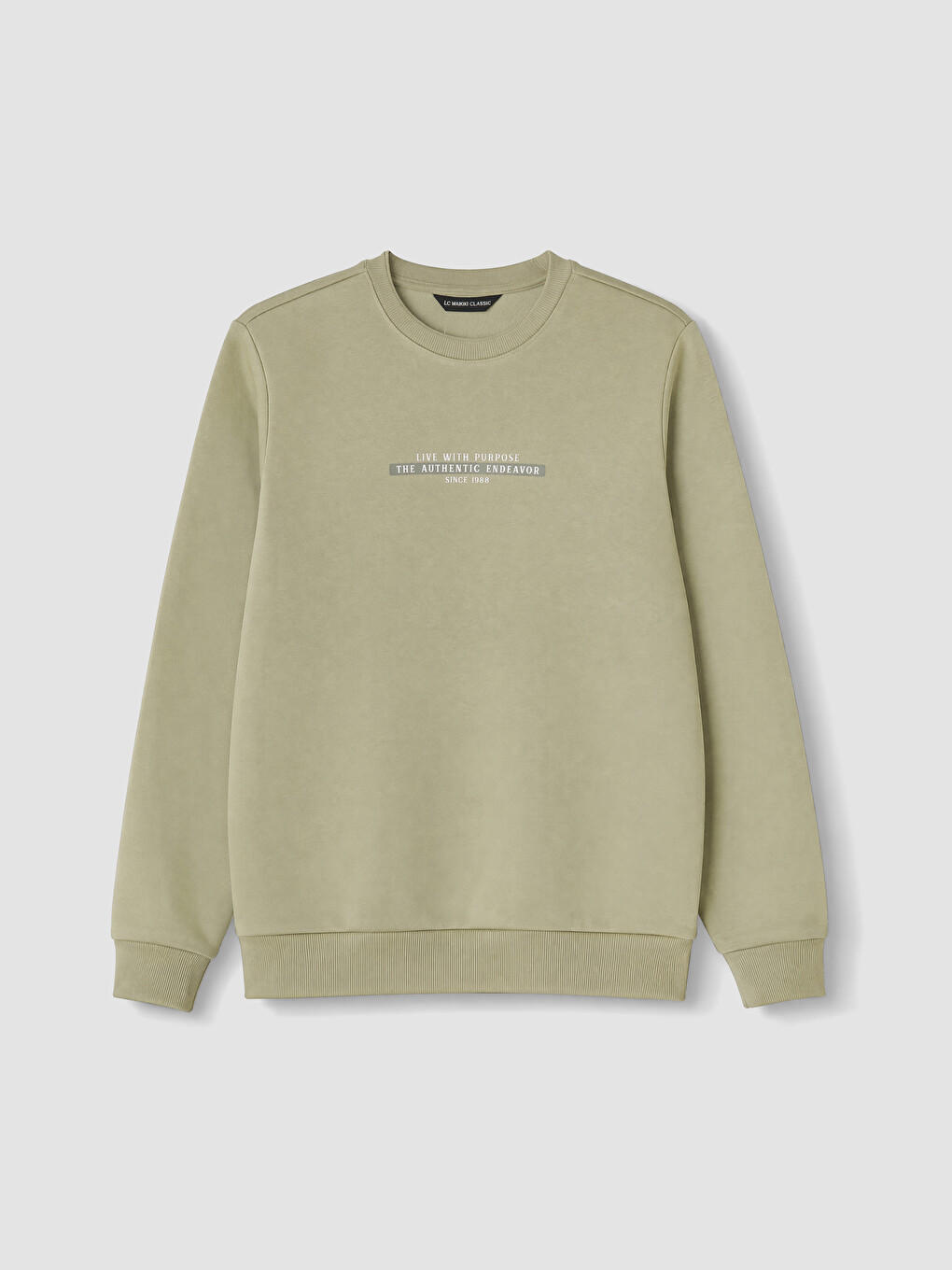 Man Green Sweatshirt-4