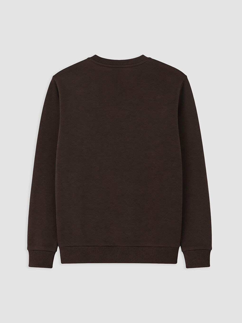 Crew Neck Printed Men's Thick Sweatshirt-4