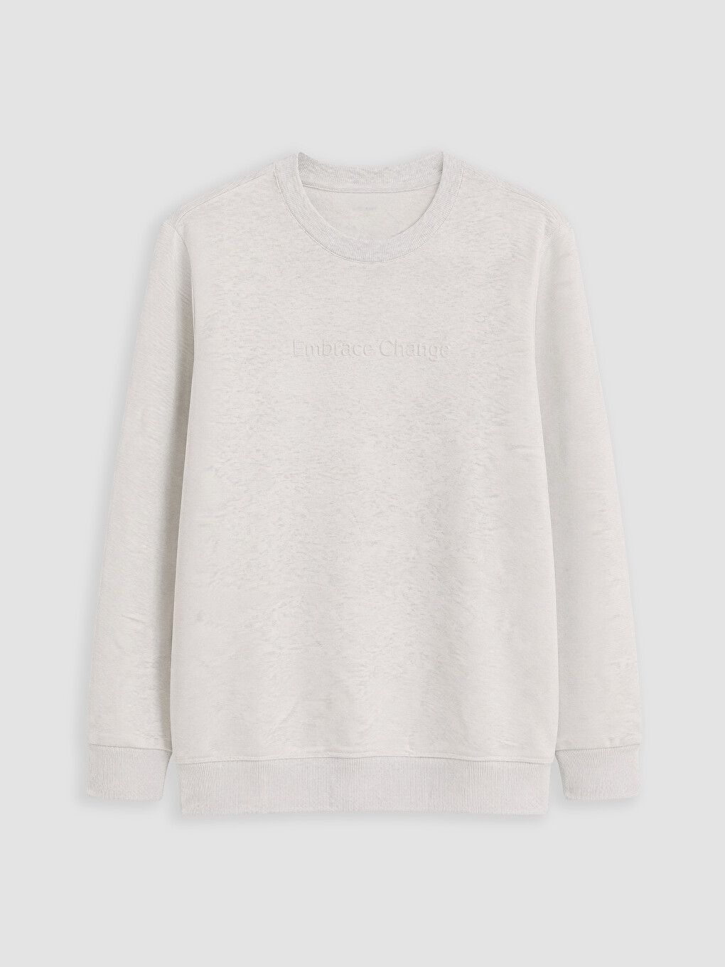 Crew Neck Printed Men's Thick Sweatshirt-4