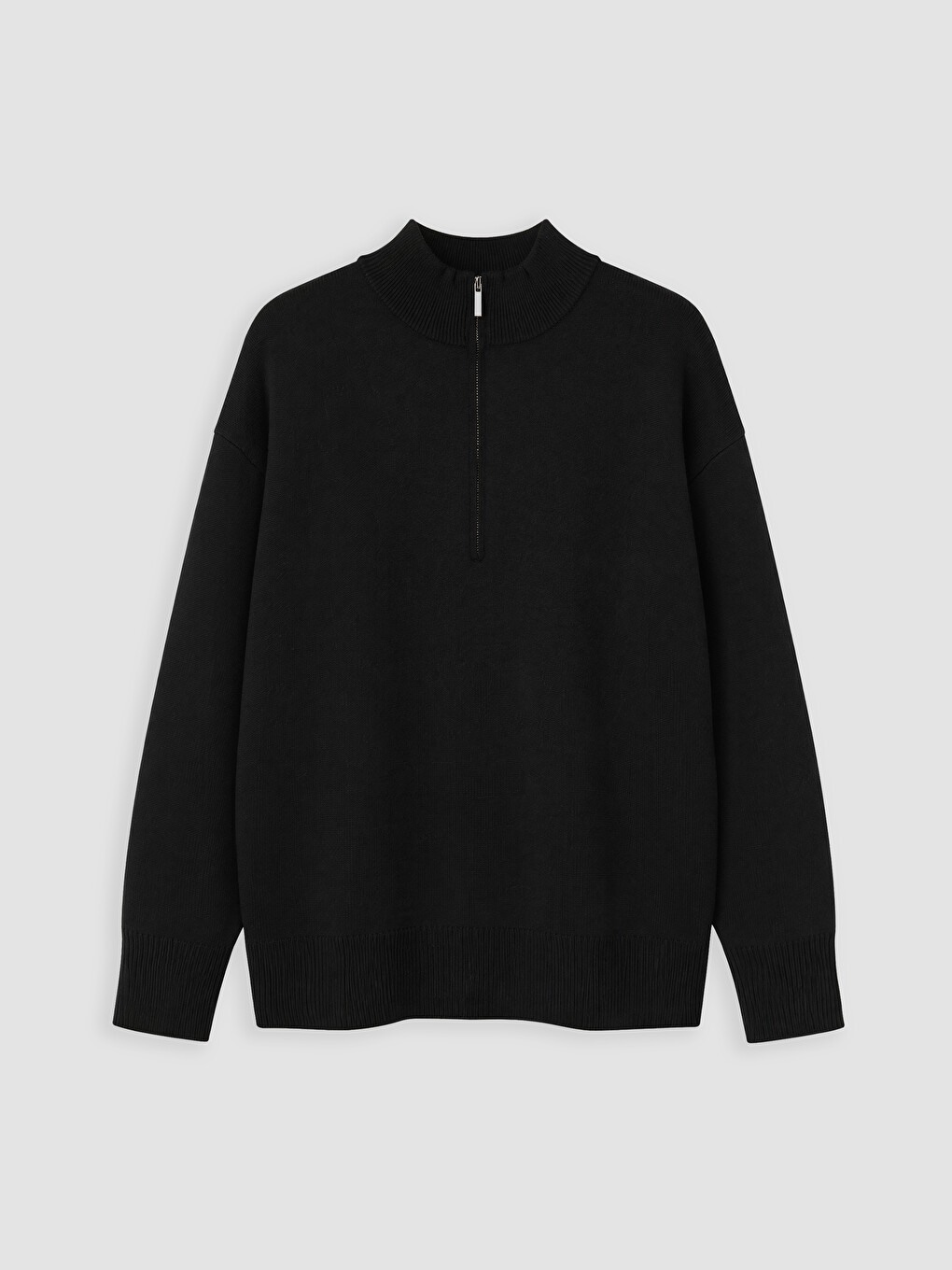 Woman Black Sweater-3