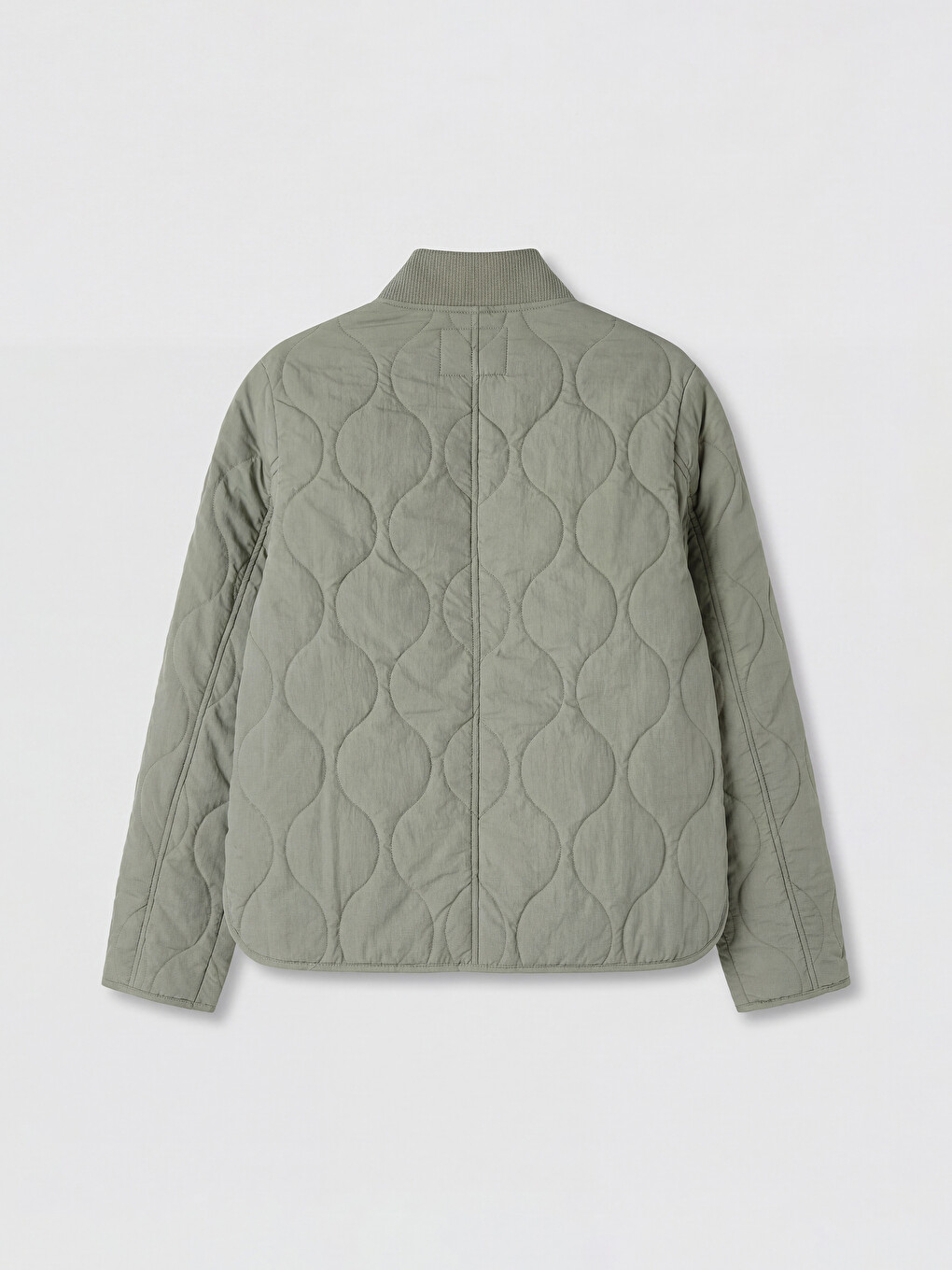 Mock Neck Quilted Women's Jacket-6