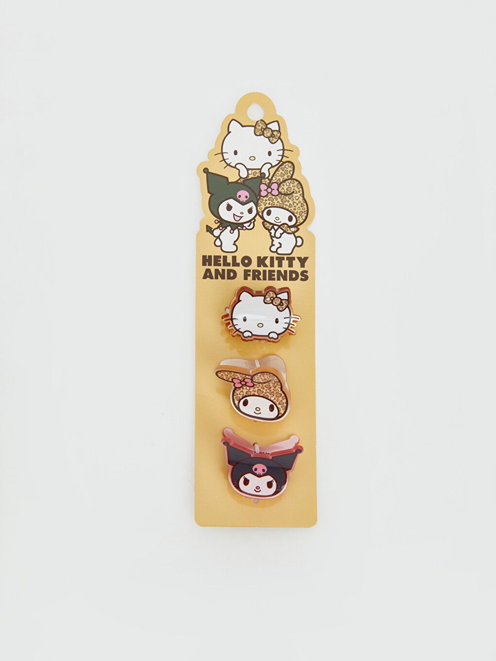 Karışık Hello Kitty And Friends Lisanslı 3'lü Toka Seti-1