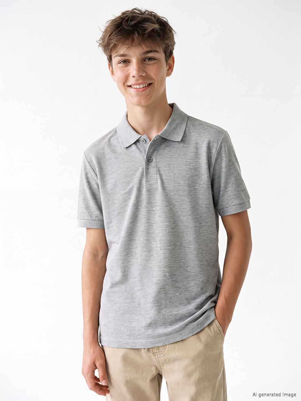 Polo Collar Boys' T-shirt
