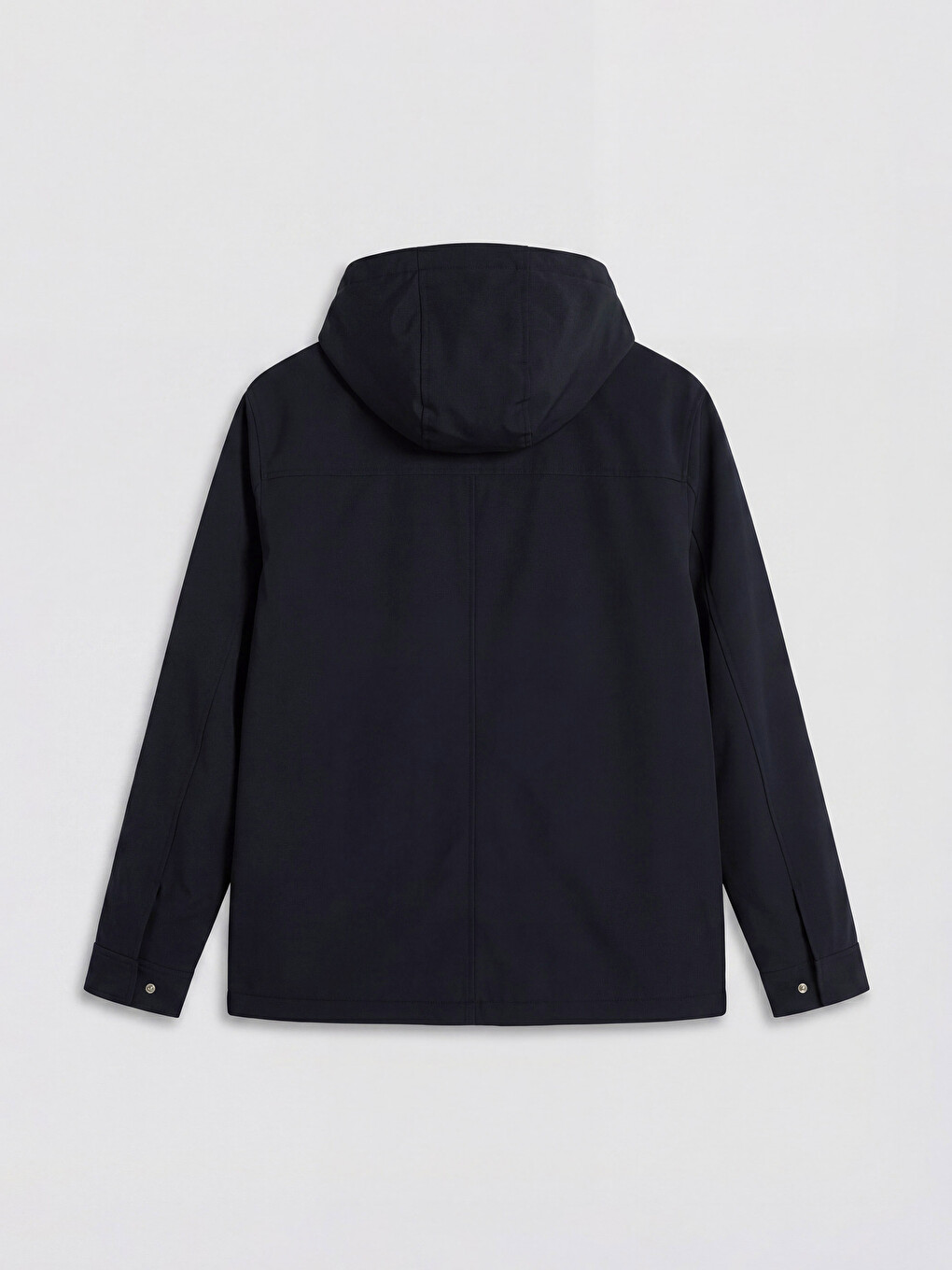 Lacivert Regular Fit Kapüşonlu Erkek Mont-6