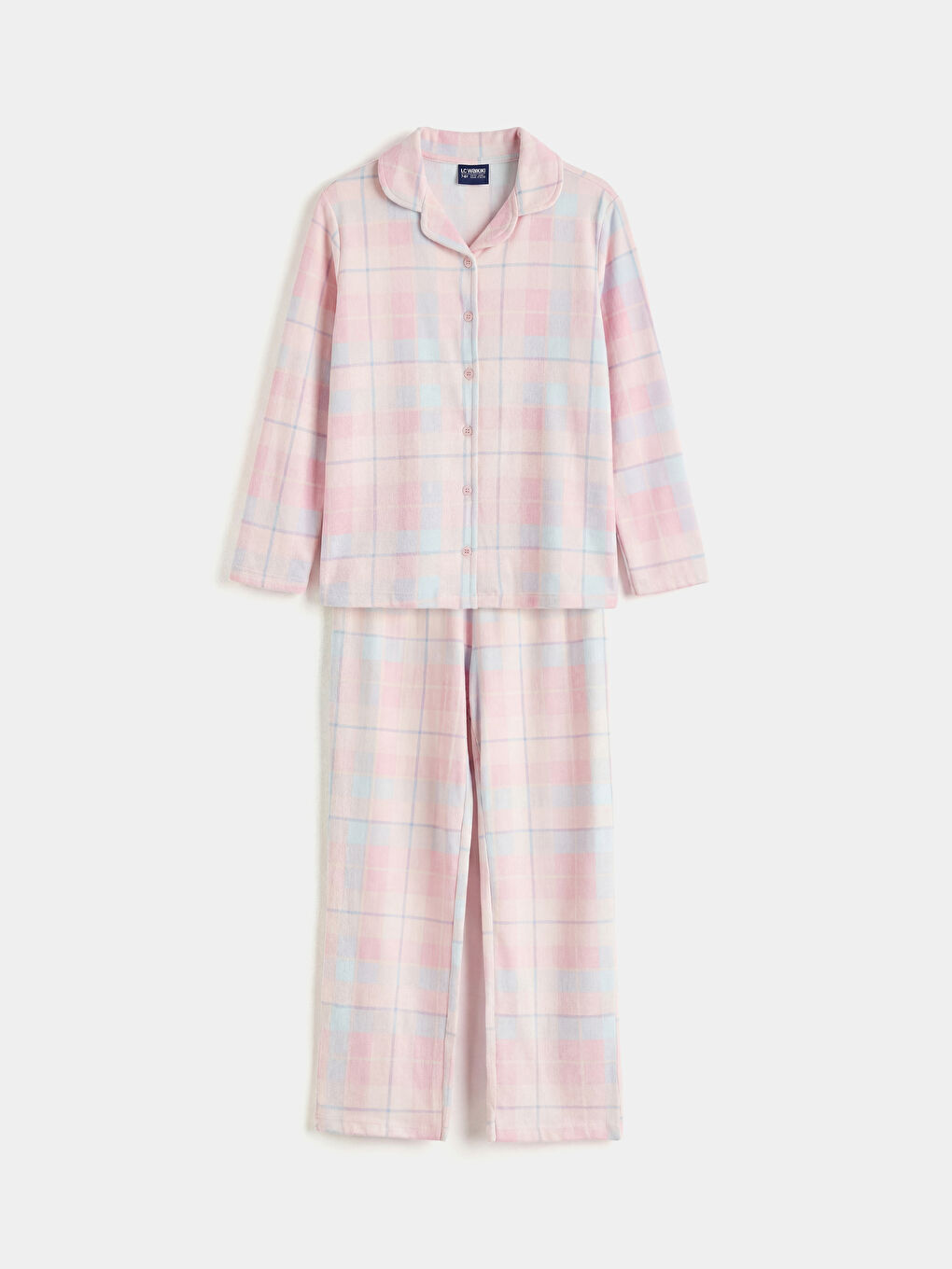 طقم بيجاما وردي فتاة