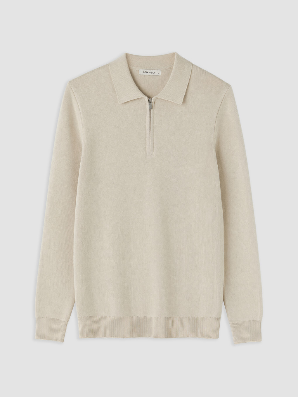 Polo Collar Men's Knitwear Sweater-4