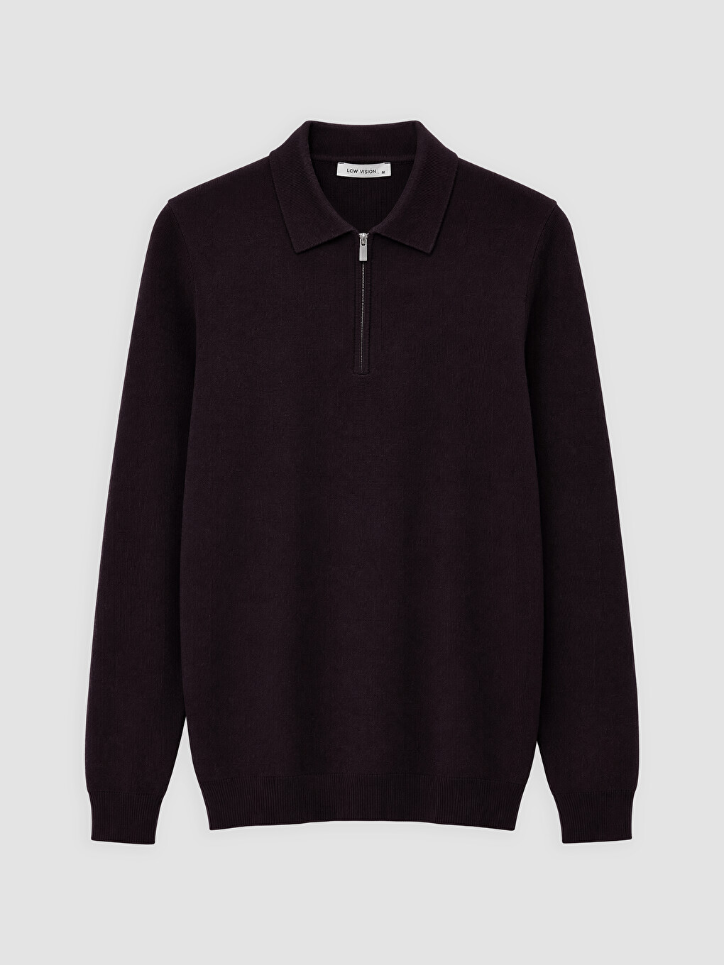 Polo Collar Men's Knitwear Sweater-4