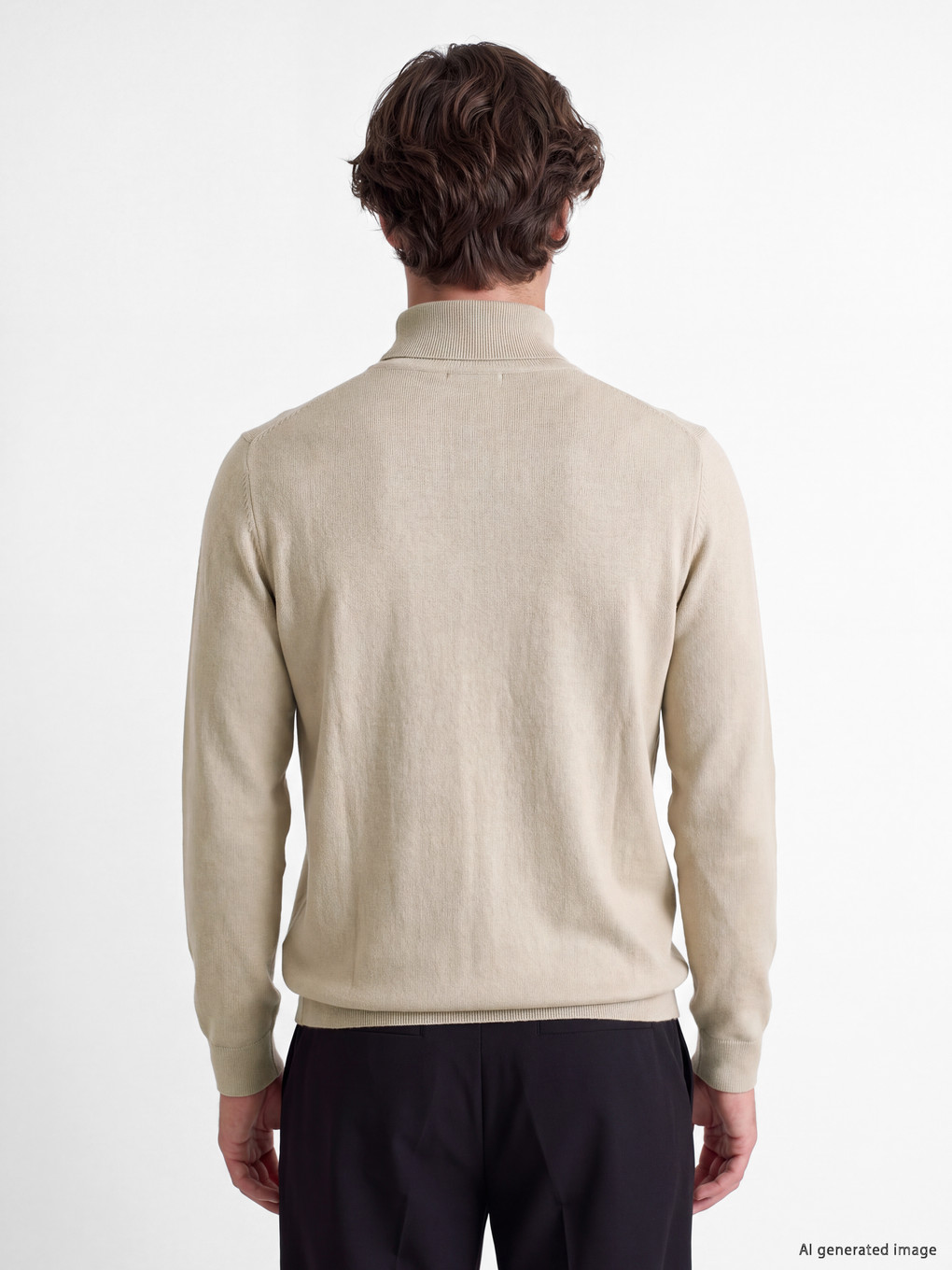 Polo Collar Men's Knitwear Sweater-3