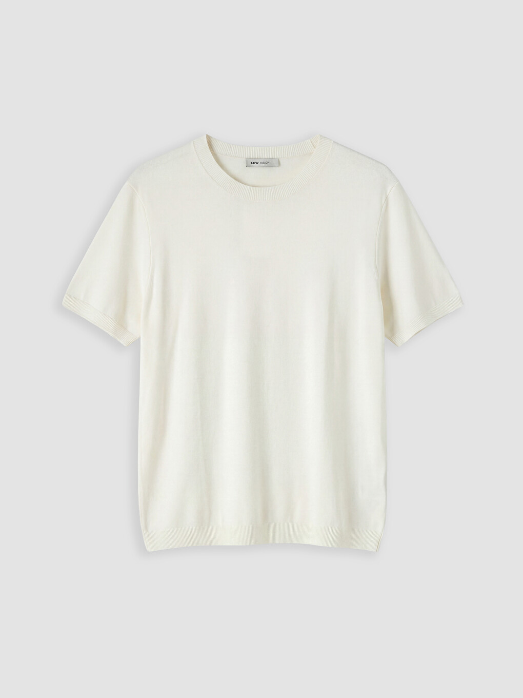 Crew Neck قۆڵ كورت پیاوان تریکۆ سوێتەر-4