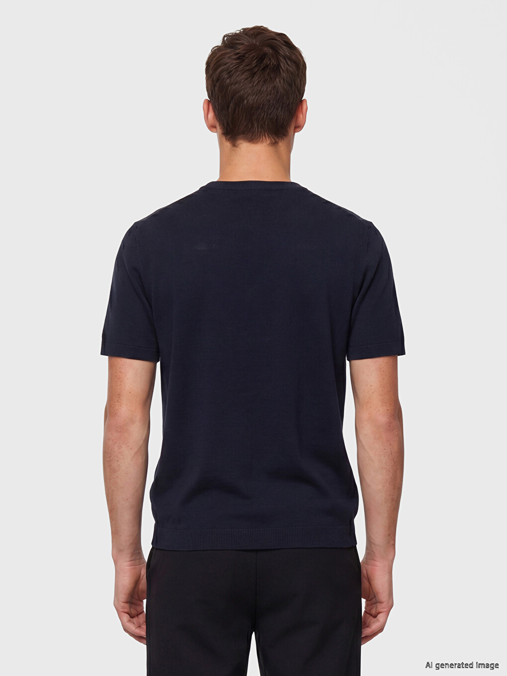 Crew Neck Knitwear Sweater پیاوان-3