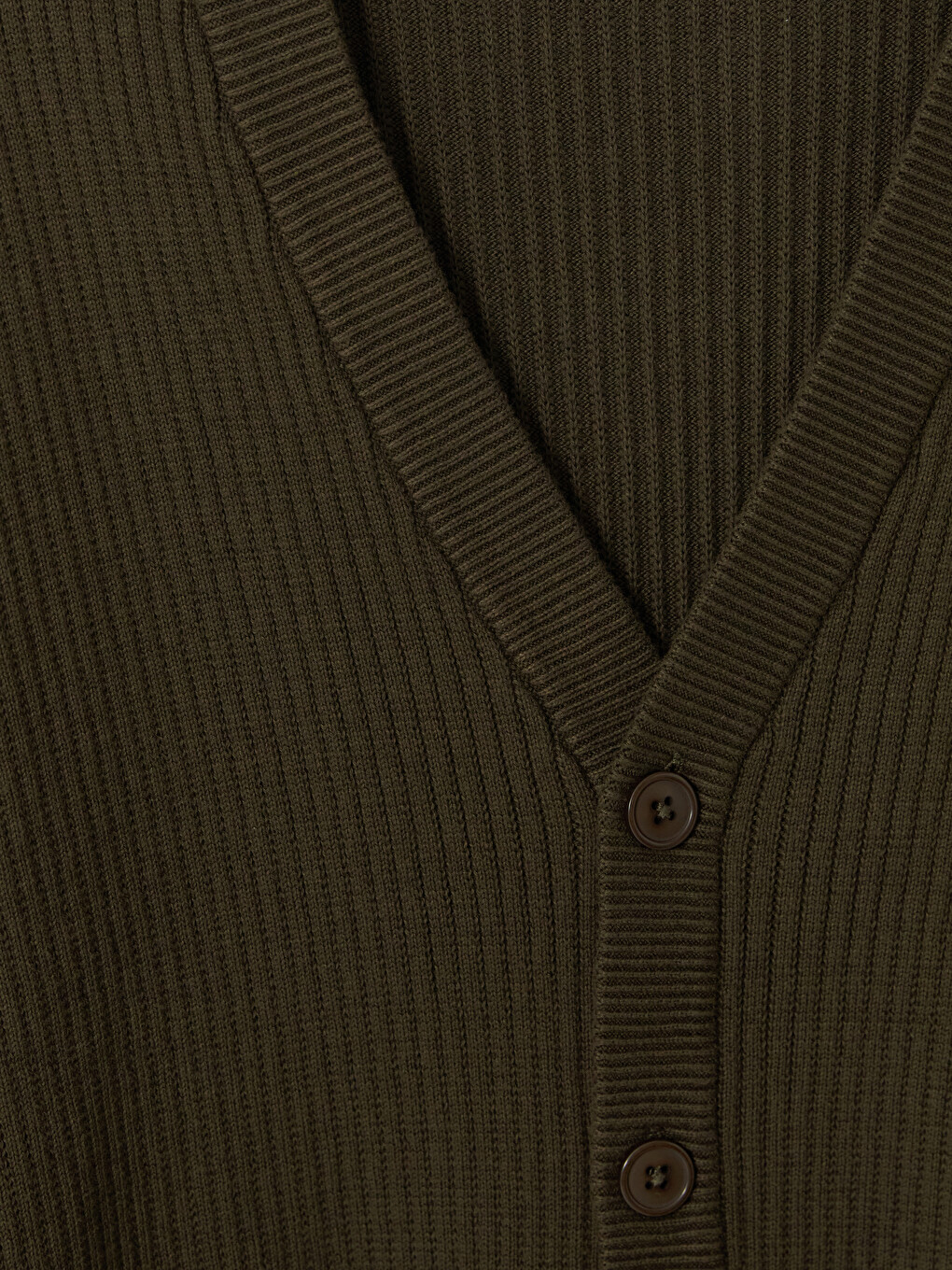 Man Khaki Cardigan-1