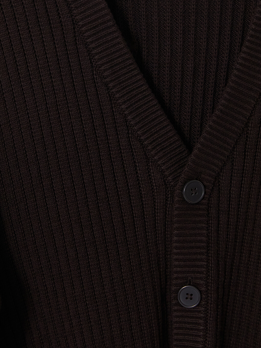 Man Brown Cardigan-1
