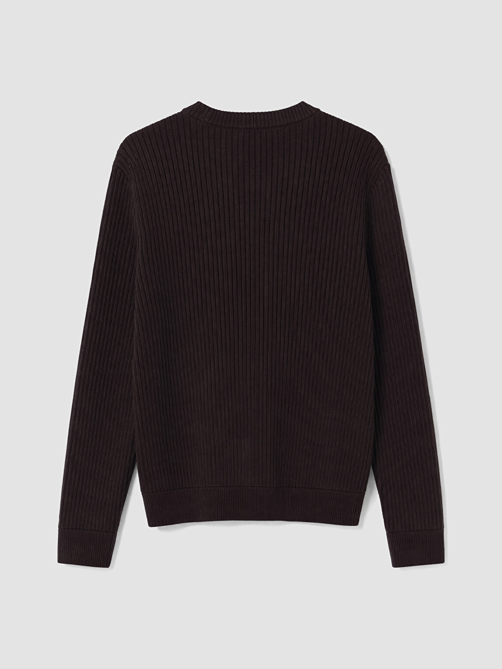 Man Brown Cardigan-2