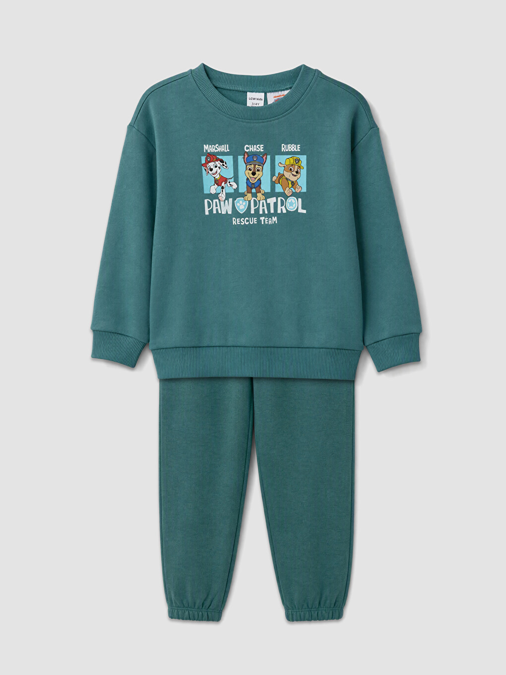 Boy Turquoise Tracksuit Set