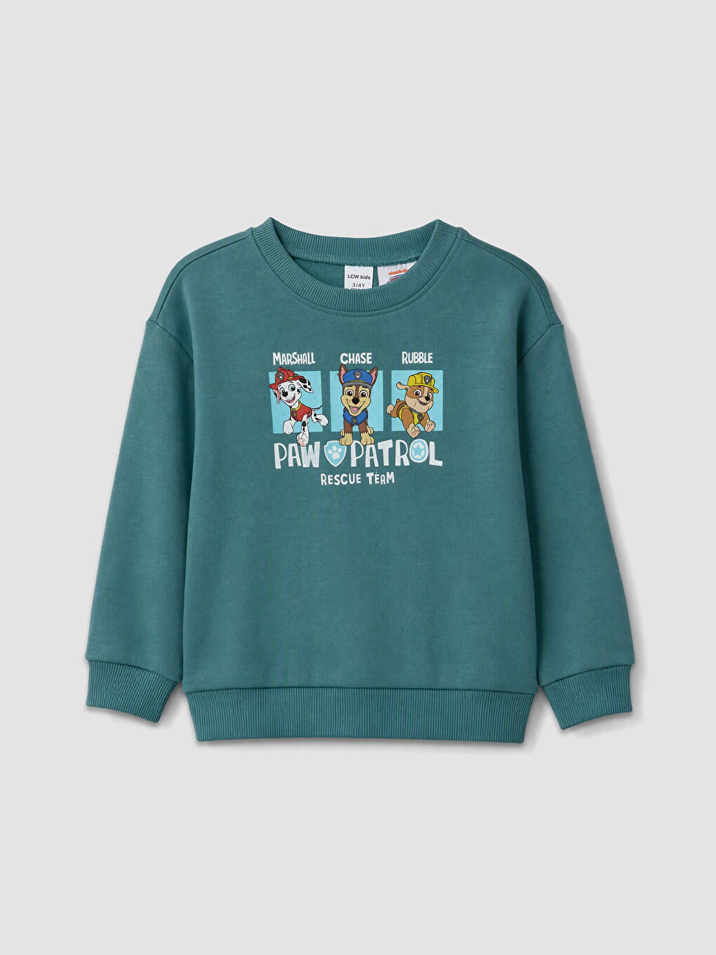 Boy Turquoise Tracksuit Set-1