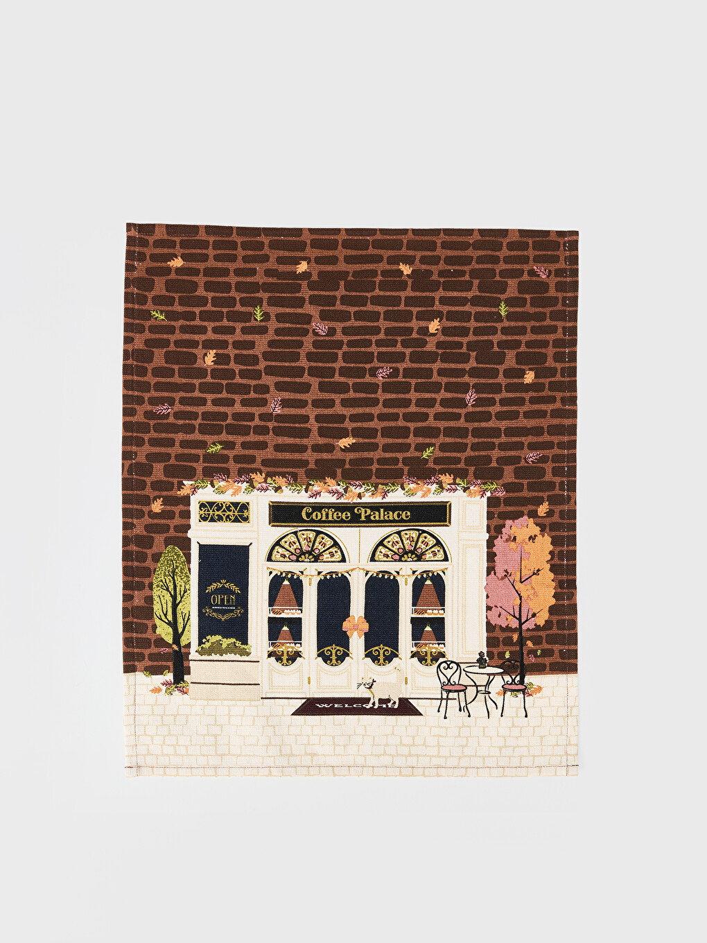 Karışık Desenli Pamuklu Kurulama Bezi 2'li 40x50 Cm-2