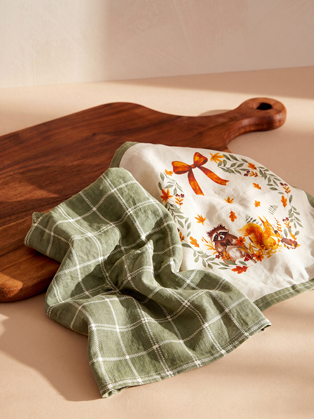 Patterned Tea Towel 2 Pack-1