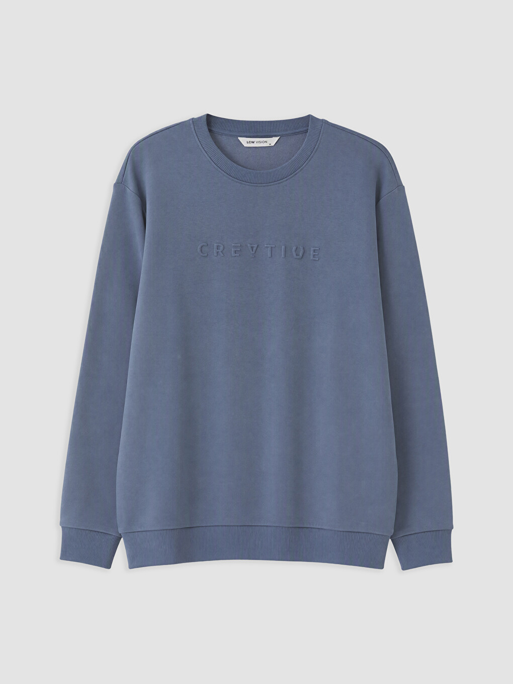 Crew Neck Printed Men's Sweatshirt
