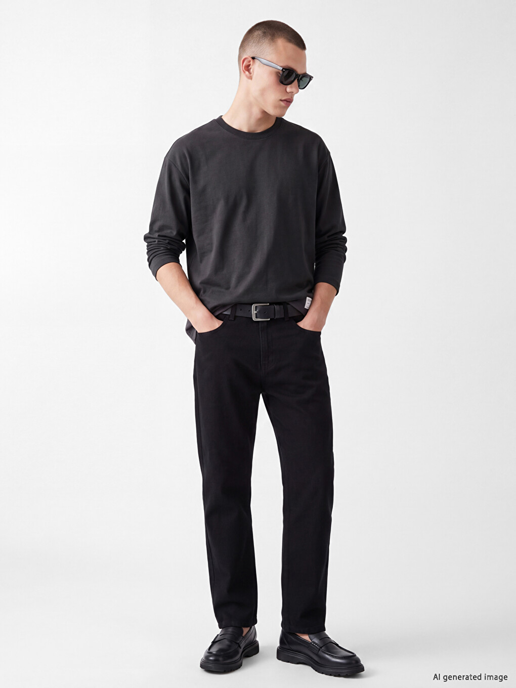 Man Anthracite Sweatshirt-1
