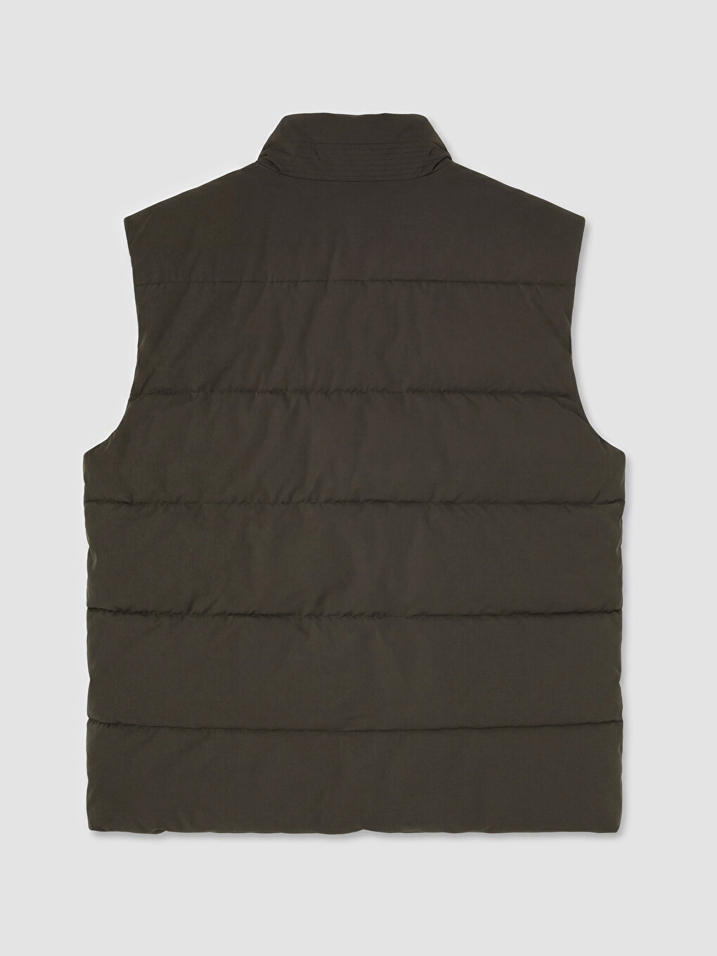 Haki Regular Fit Dik Yaka Erkek Şişme Yelek-5