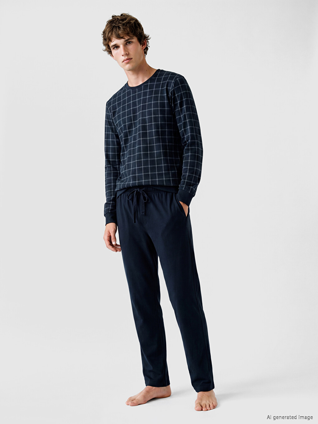 Regular Fit Men's Pyjamas Set