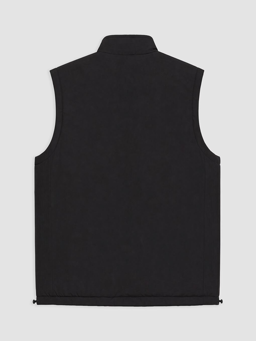 Man Black Puffer Gilet-6