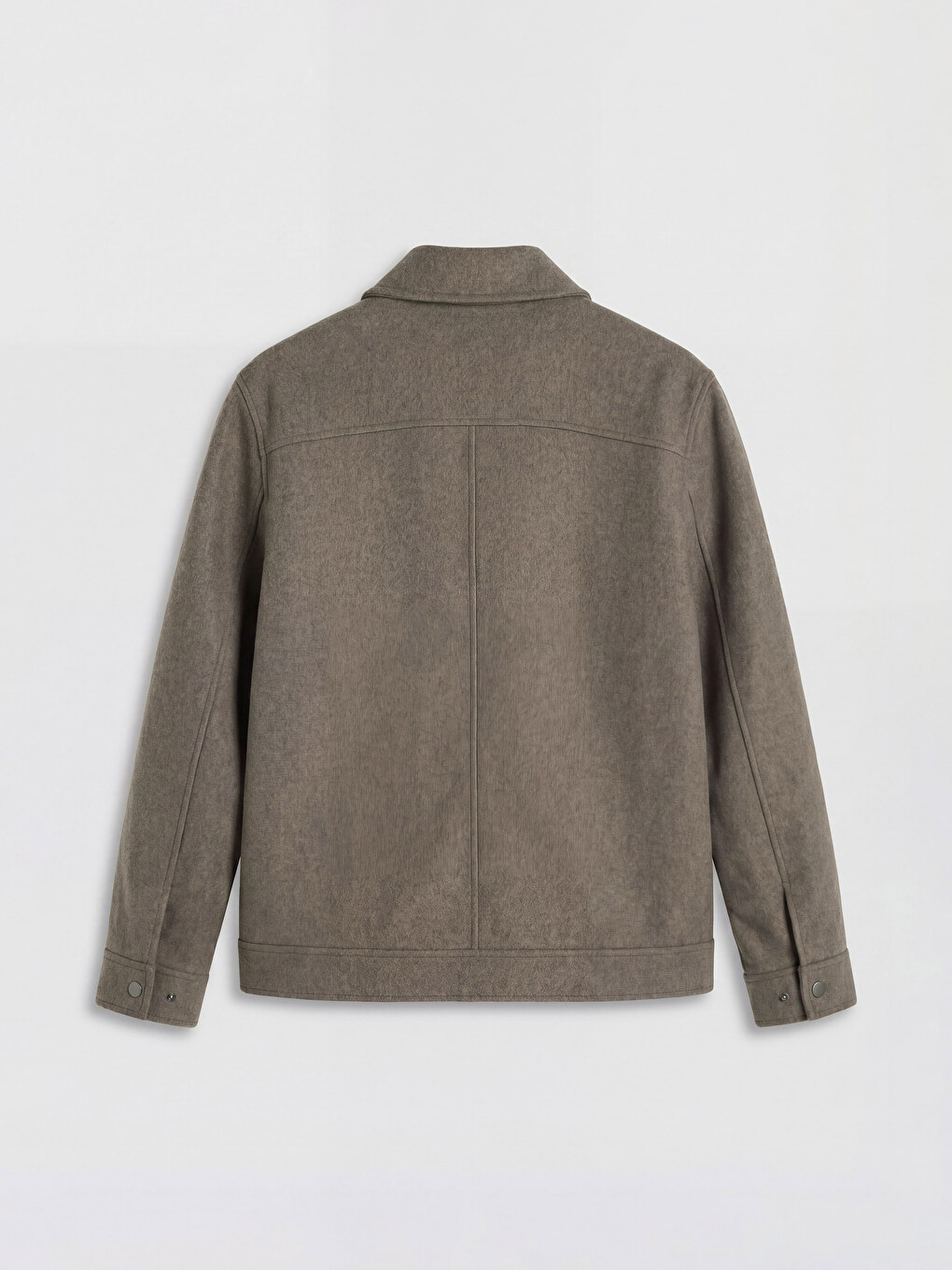 Regular Fit Shirt Collar Cachet Men's Coat-6