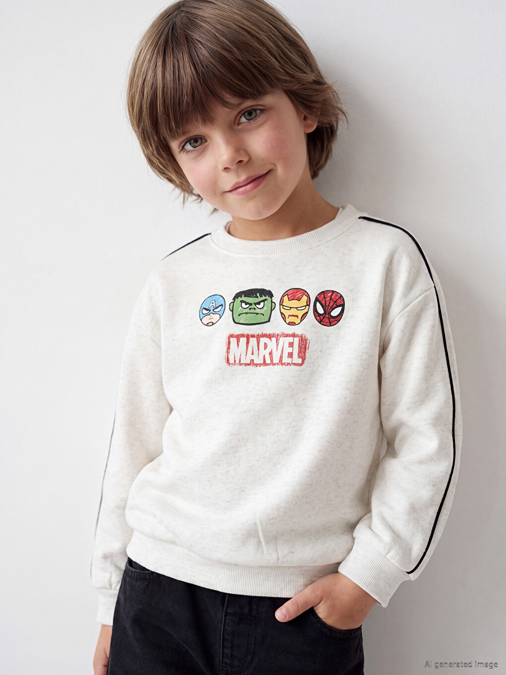 Avengers Printed Boys' Sweatshirt