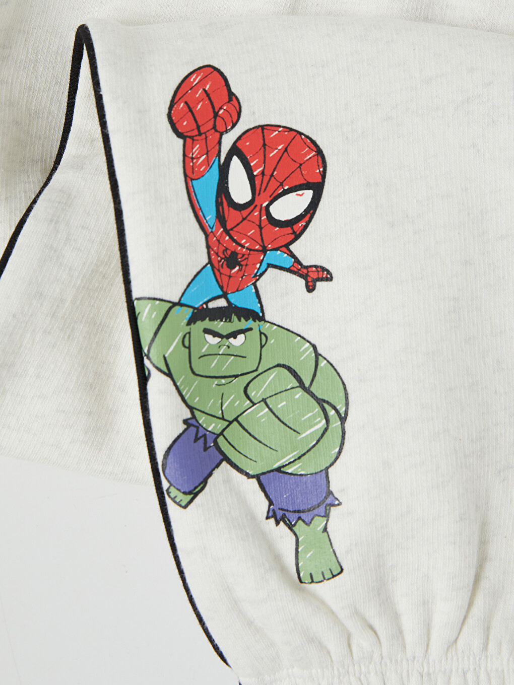 Beyaz Avengers Lisanslı Erkek Çocuk Eşofman Altı-4