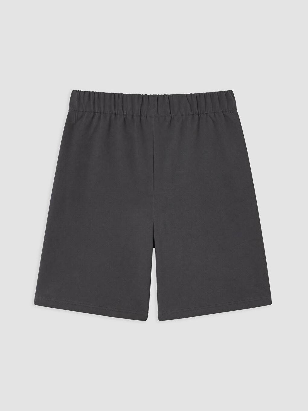 Gri Kız Çocuk Gabardin Şort Etek-1