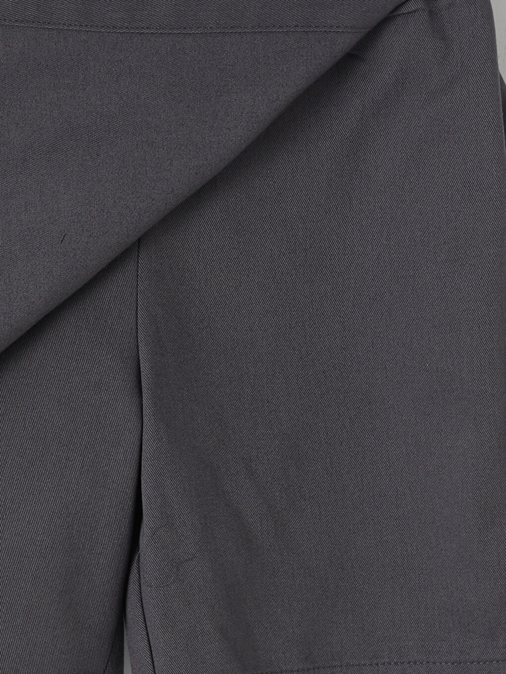 Gri Kız Çocuk Gabardin Şort Etek-3