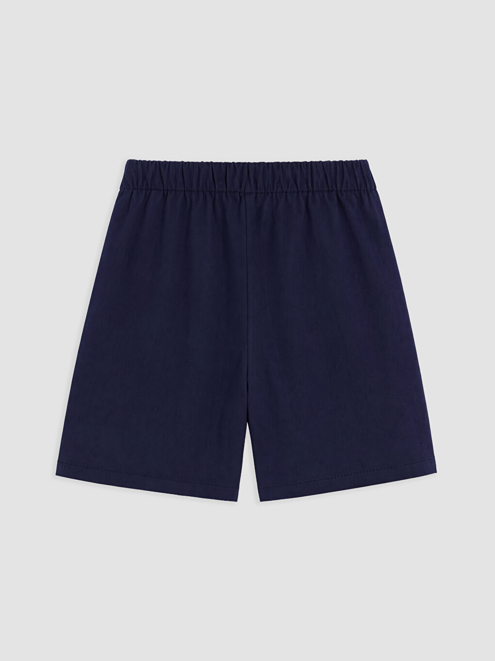 Lacivert Kız Çocuk Gabardin Şort Etek-1