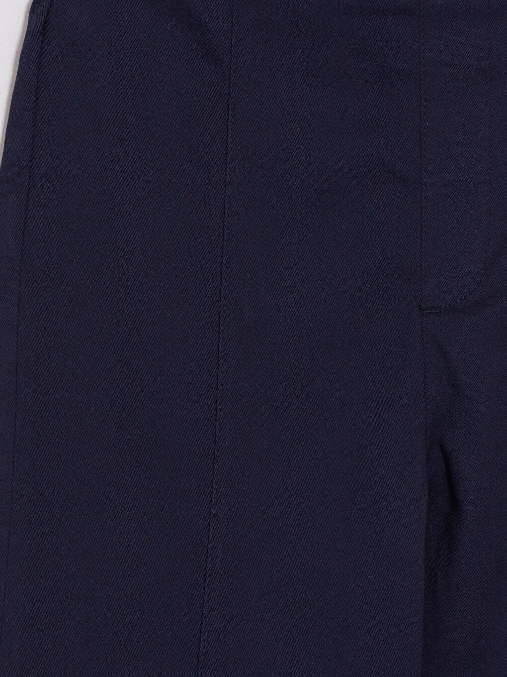 Lacivert Slim Fit Kız Çocuk Gabardin Pantolon-2