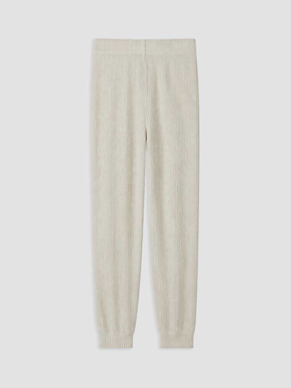 Crew Neck Ribbed Women's Pyjamas Set-7
