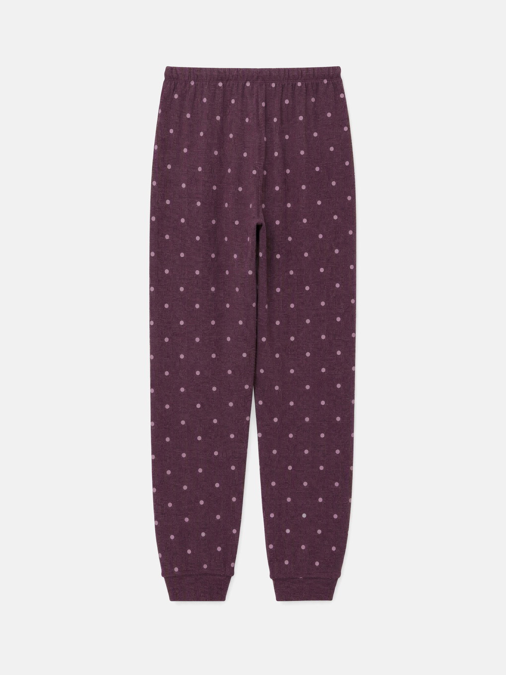 Kırmızı Bisiklet Yaka Baskılı Kadın Pijama Takım-8