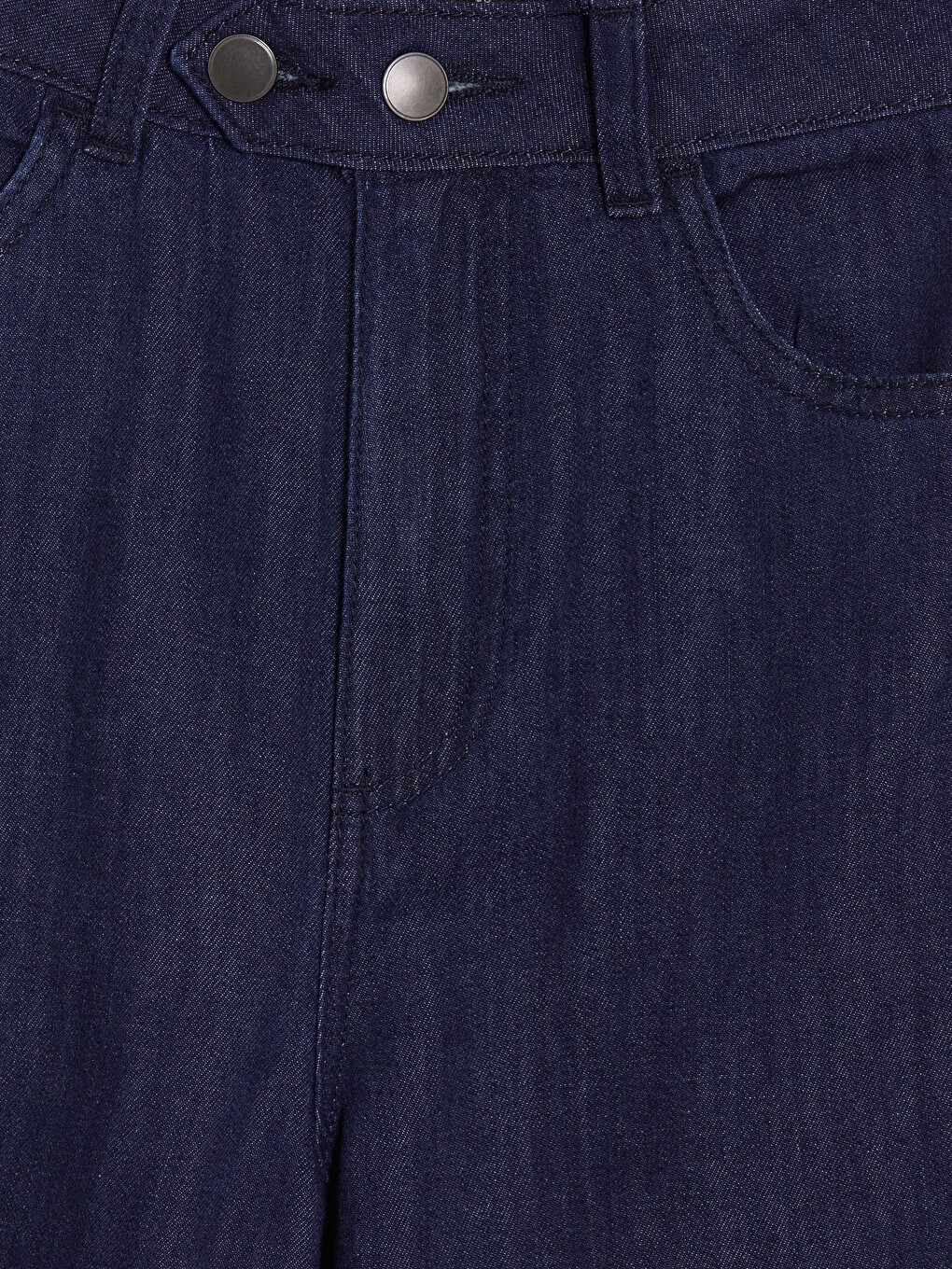 High Waist Wideleg Fit Women's Jeans-5