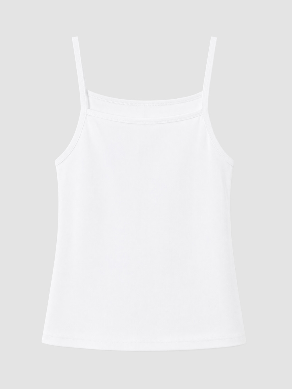 Square Neck Girls' Underwear Vest